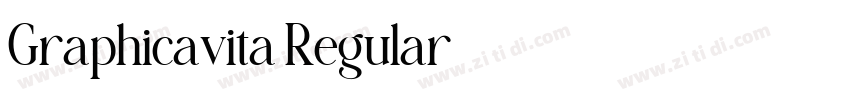 Graphicavita Regular字体转换
